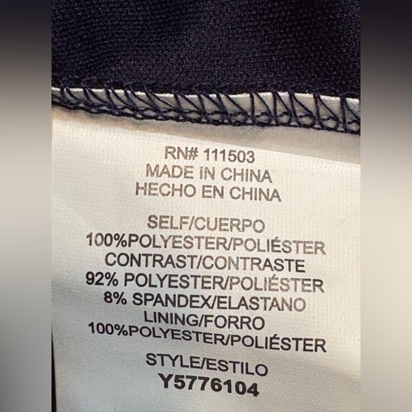 Luxology Blue Bell Sleeve Crew Neck Dress size M - Picture 6 of 10